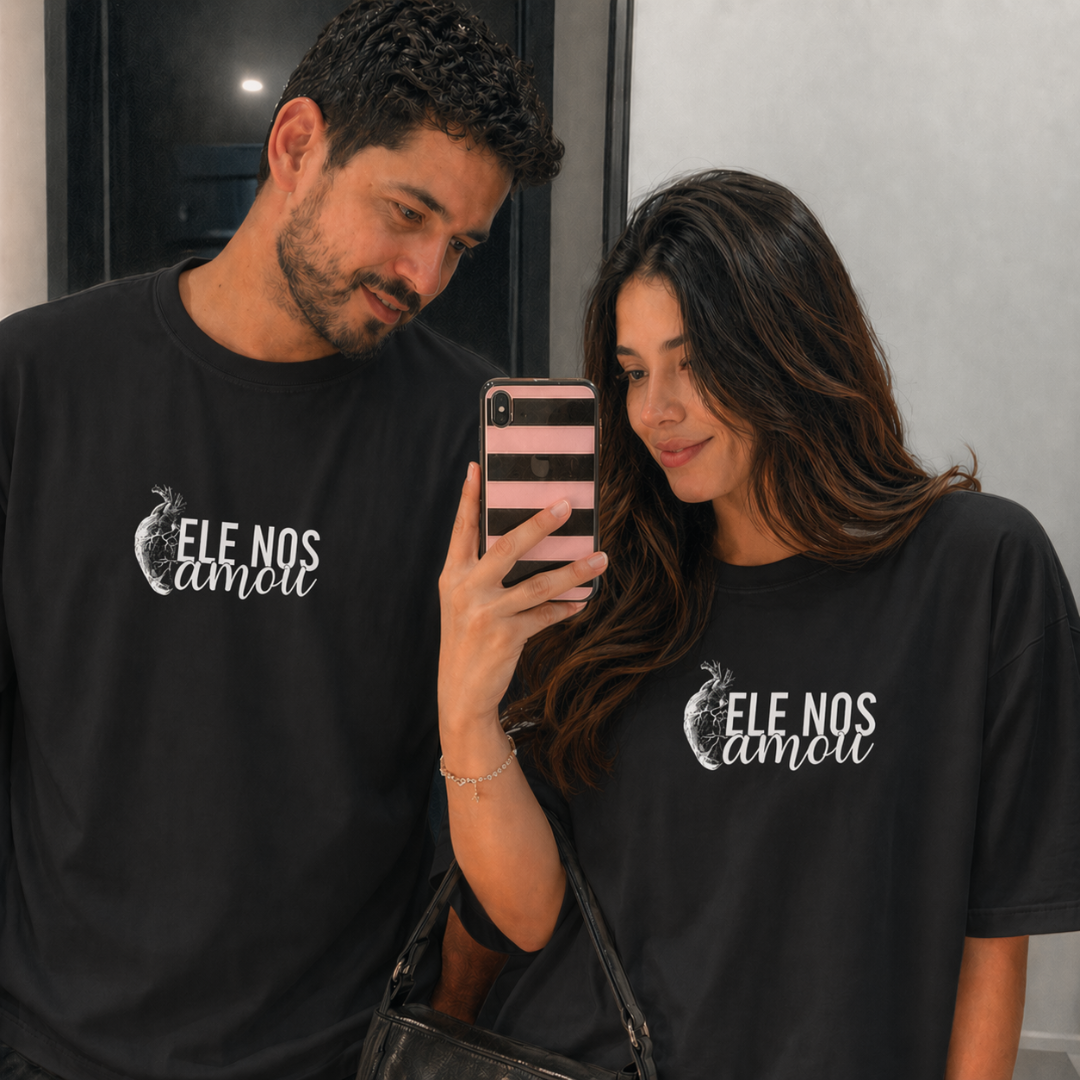 Primeiro Amor – Kit Casal Cristão Streetwear