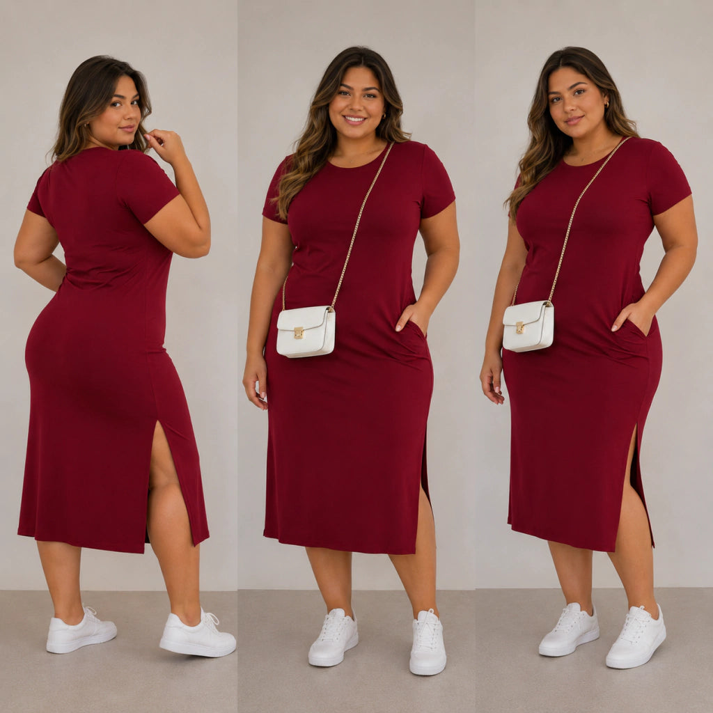 Vestido Casual Evangélico Feminino – Confortável, Elegante e Sofisticado
