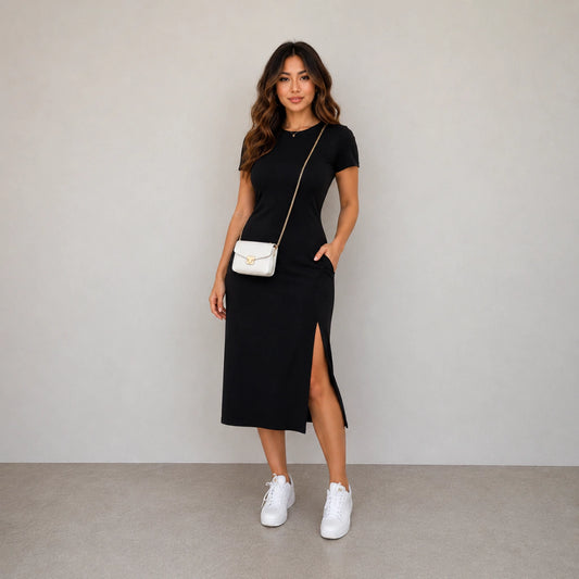 Vestido Casual Evangélico Feminino – Confortável, Elegante e Sofisticado