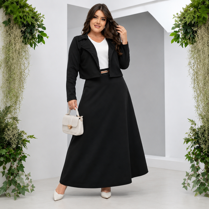 Conjunto Blazer Feminino 4 Peças — Crepe Dior · Moda Cristã Social