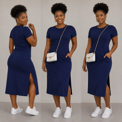 Vestido Casual Evangélico Feminino – Confortável, Elegante e Sofisticado
