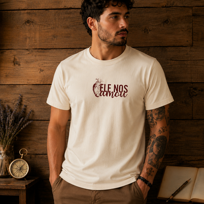 Camisa Off-White Primeiro Amor Cristão Streetwear