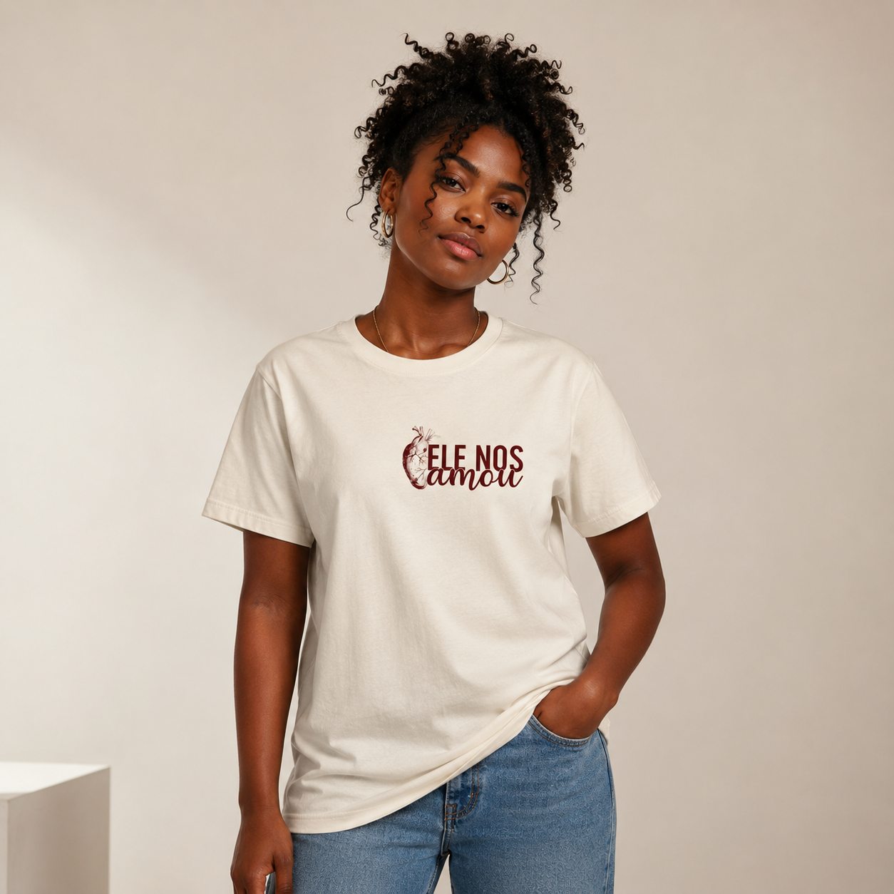 Camisa Off-White Primeiro Amor Cristão Streetwear