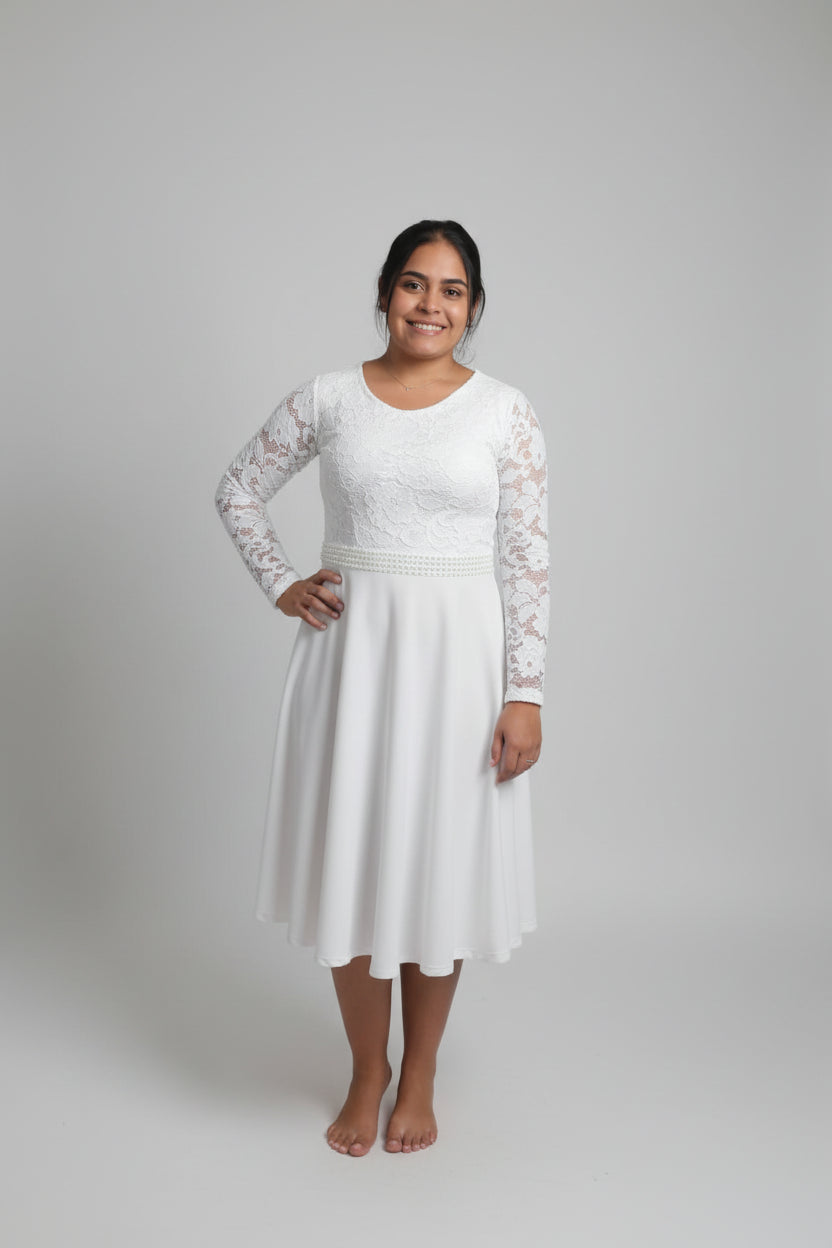 Vestido Godê Renda - foto 5