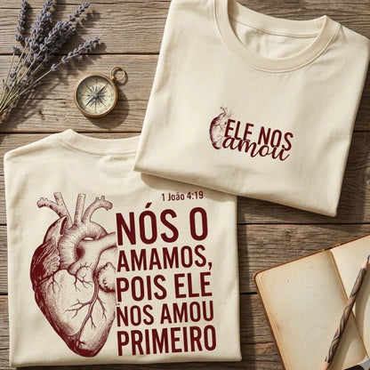 Primeiro Amor – Kit Casal Cristão Streetwear