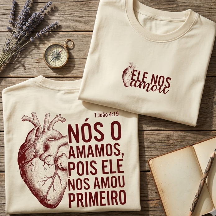 Camisa Off-White Primeiro Amor –  Cristão Streetwear