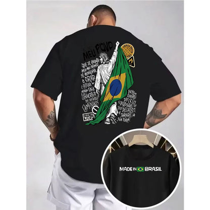E Se Meu Povo – Camiseta Brasil Cristão Streetwear
