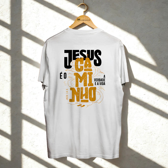 Jesus é o Caminho Kit Casal - Branco